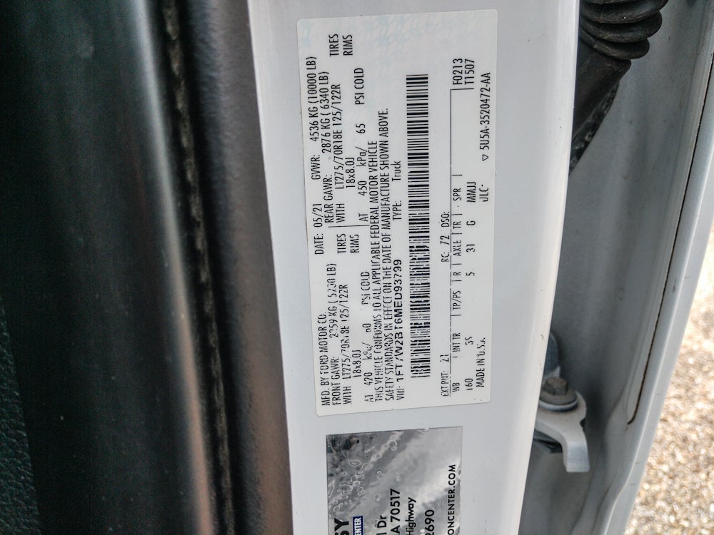 2021 Ford Super Duty F-250 SRW XL