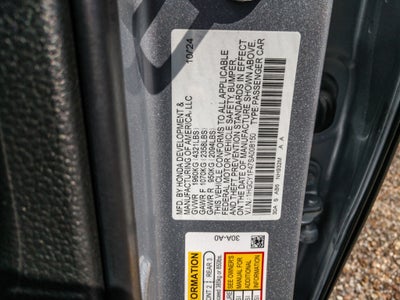 2025 Honda Accord Sedan SE