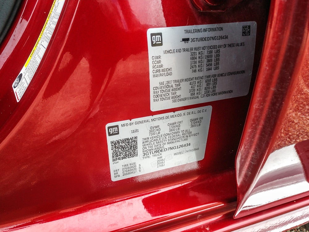 2022 GMC Sierra 1500 Limited SLT