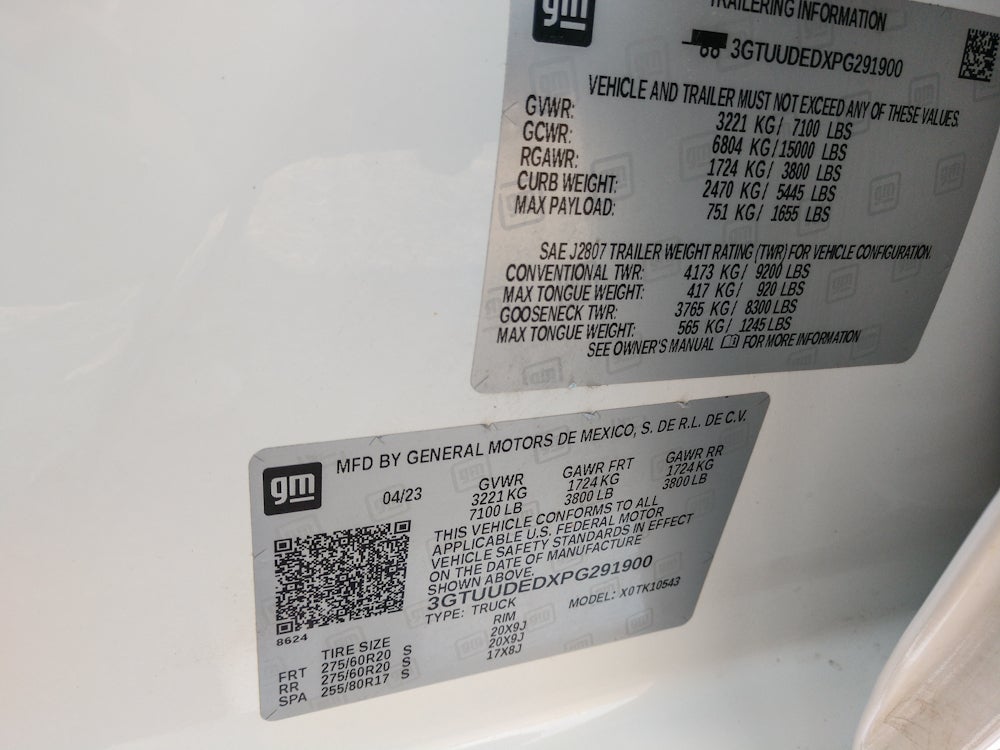 2023 GMC Sierra 1500 SLT