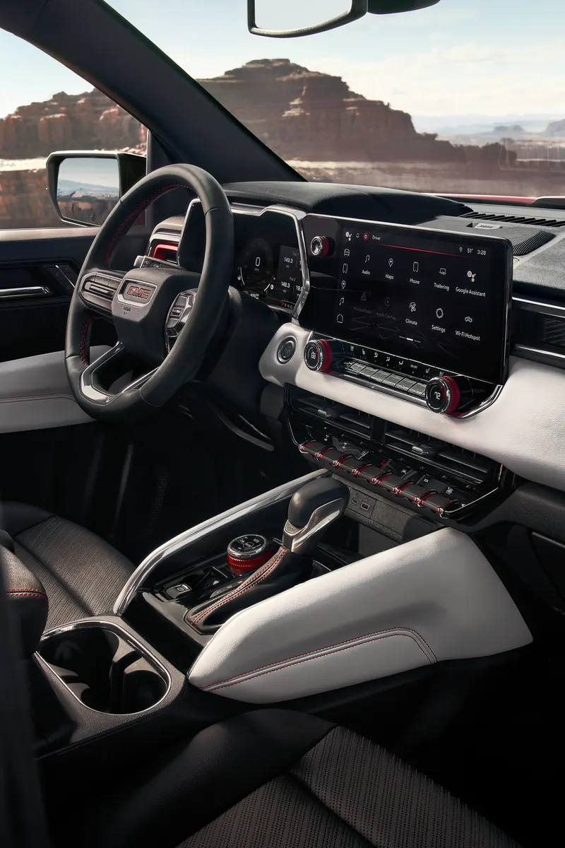 2026 GMC Canyon infotainment system at Courtesy GMC Breaux Bridge in Breaux Bridge LA